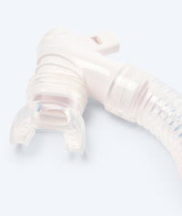 Watery semi-dry snorkel for kids - Triton - Red