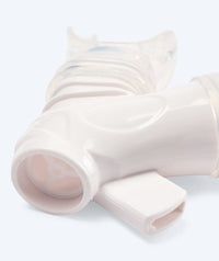 Watery semi-dry snorkel for kids - Triton - Red