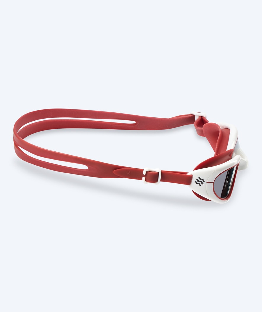 Watery exercise swim goggles - Wade Active - Red (Smoke lens)