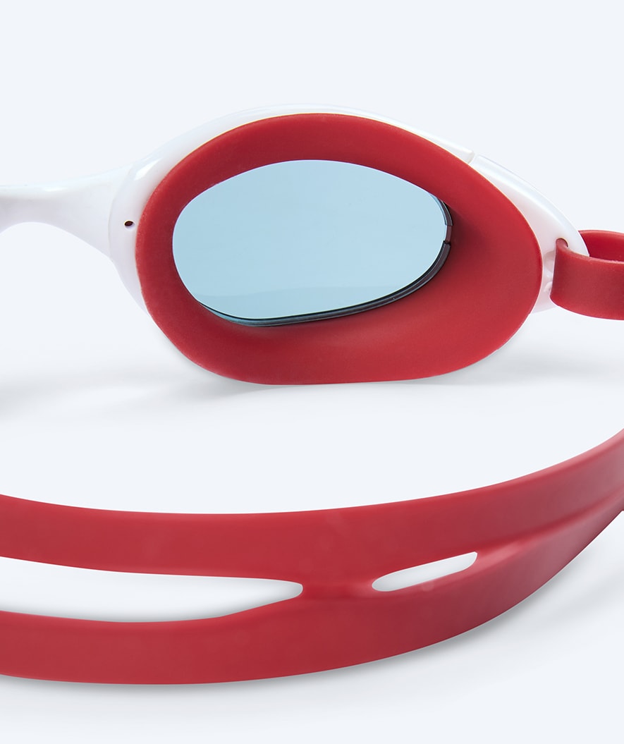 Watery exercise swim goggles - Wade Active - Red (Smoke lens)