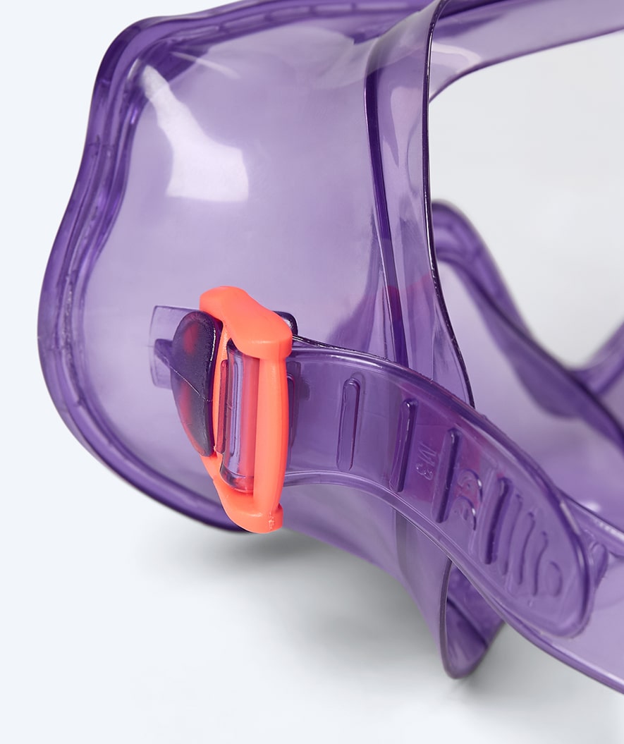 Watery Combo snorkel set for kids (4-10) - Winslet - Purple