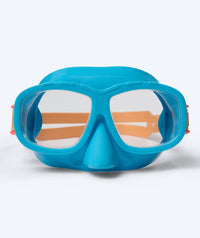Watery Combo snorkel set for kids (4-10) - Wyre - Blue/orange