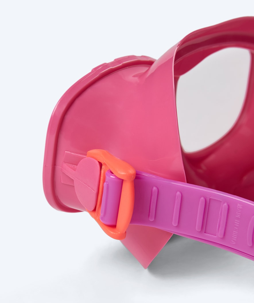 Watery Combo snorkel set for kids (4-10) - Wyre - Pink/purple