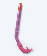 Watery Combo snorkel set for kids (4-10) - Wyre - Pink/purple