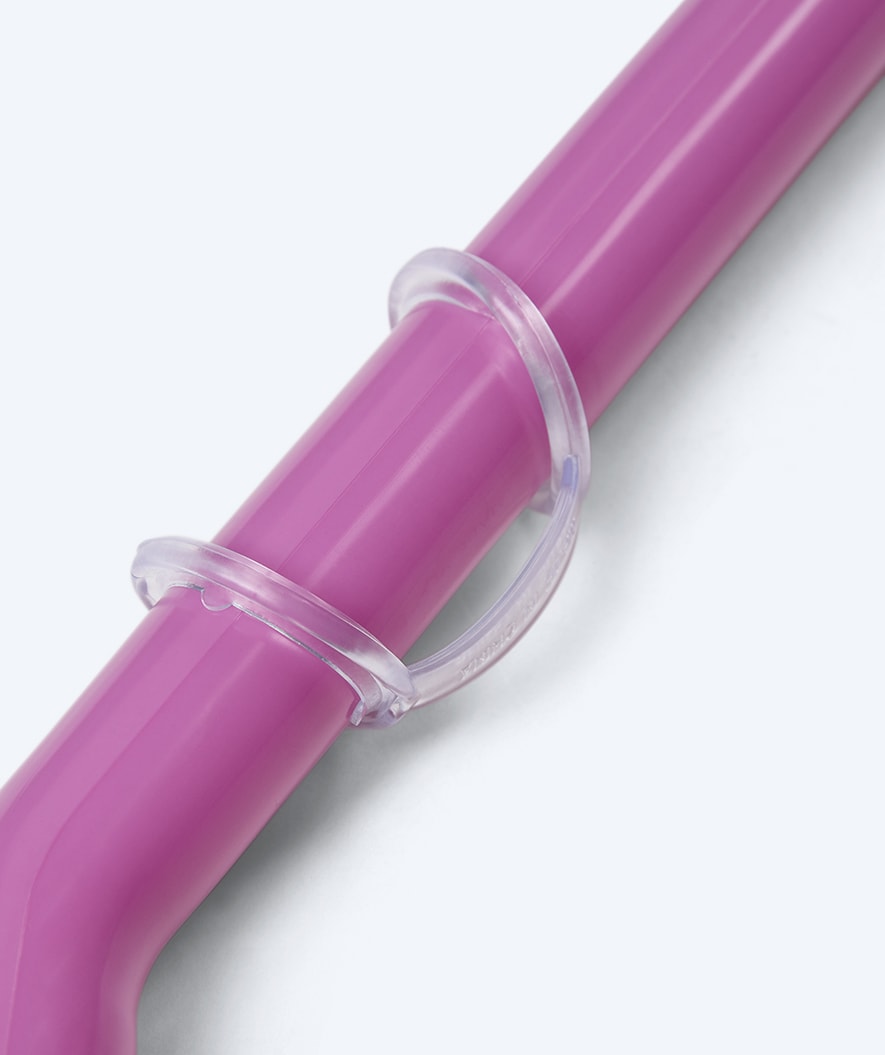 Watery Combo snorkel set for kids (4-10) - Wyre - Pink/purple