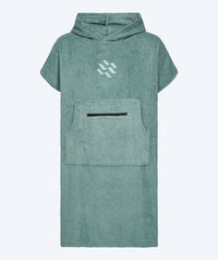 Watery bathing poncho for junior - Cotton - Forrest Green
