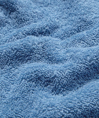 Watery bathing poncho for kids - Cotton - Atlantic Blue