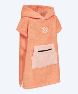Watery bathing poncho for kids - Cotton - Atlantic Pink