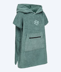 Watery bathing poncho for kids - Cotton - Forrest Green