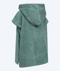 Watery bathing poncho for kids - Cotton - Forrest Green