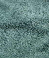 Watery bathing poncho for kids - Cotton - Forrest Green