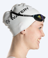 Watery swim goggles - Instinct Mirror - Black/blue