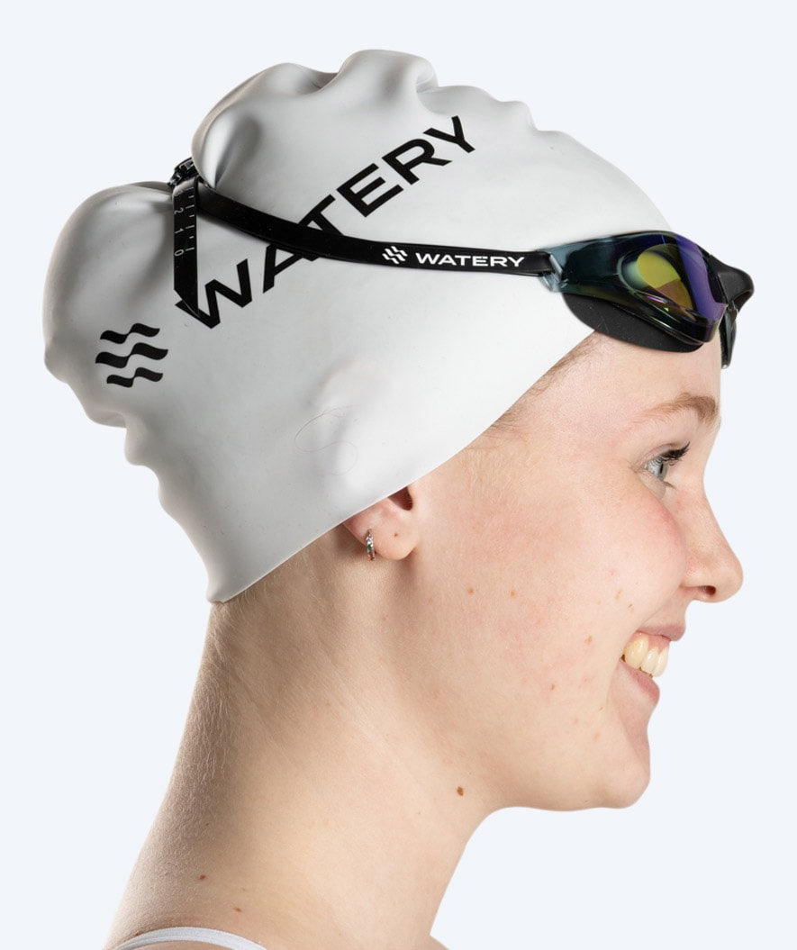 Watery swim goggles - Instinct Mirror - Black/blue