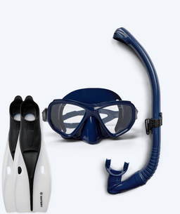 Watery snorkel set for adults (from 15 years) - Fenton/Breeve - Dark blue