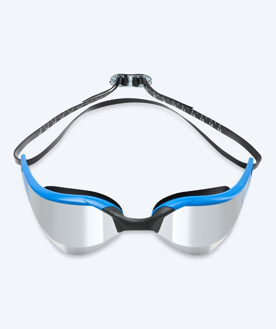 Watery swim goggles - Instinct Elite Mirror - Blue/silver