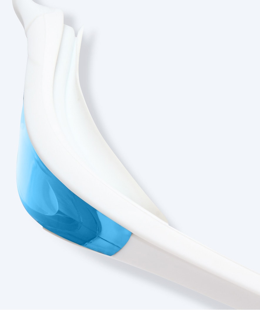 Watery swim goggles - Instinct Elite Mirror - White/blue