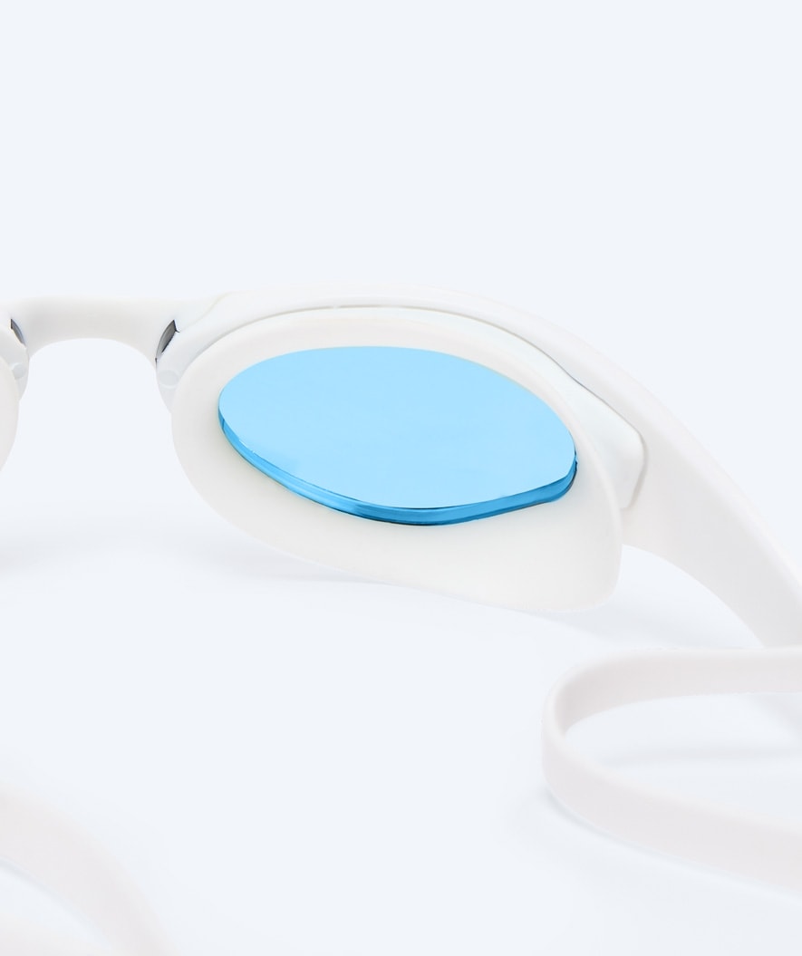 Watery swim goggles - Instinct Elite Mirror - White/blue