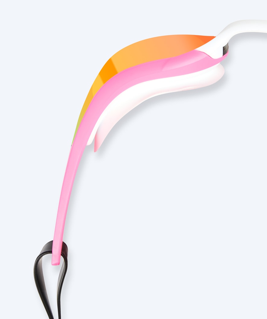 Watery swim goggles - Instinct Elite Mirror - Pink/gold