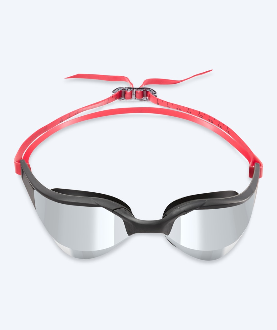 Watery swim goggles - Instinct Elite Mirror - Red/silver
