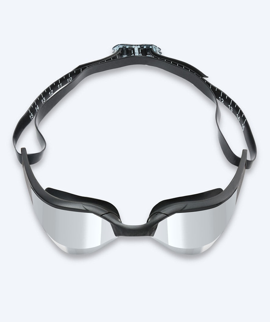 Watery swim goggles - Instinct Elite Mirror - Black/silver
