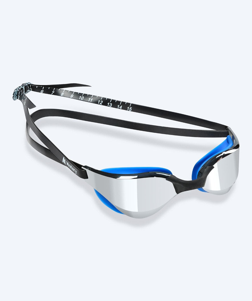 Watery swim goggles - Instinct Ultra Mirror - Blue/silver