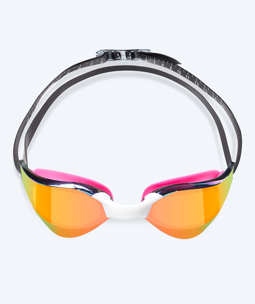 Watery swim goggles - Instinct Mirror - Pink/gold