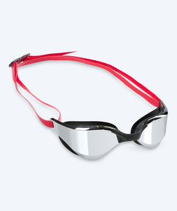 Watery swim goggles - Instinct Mirror - Red/silver