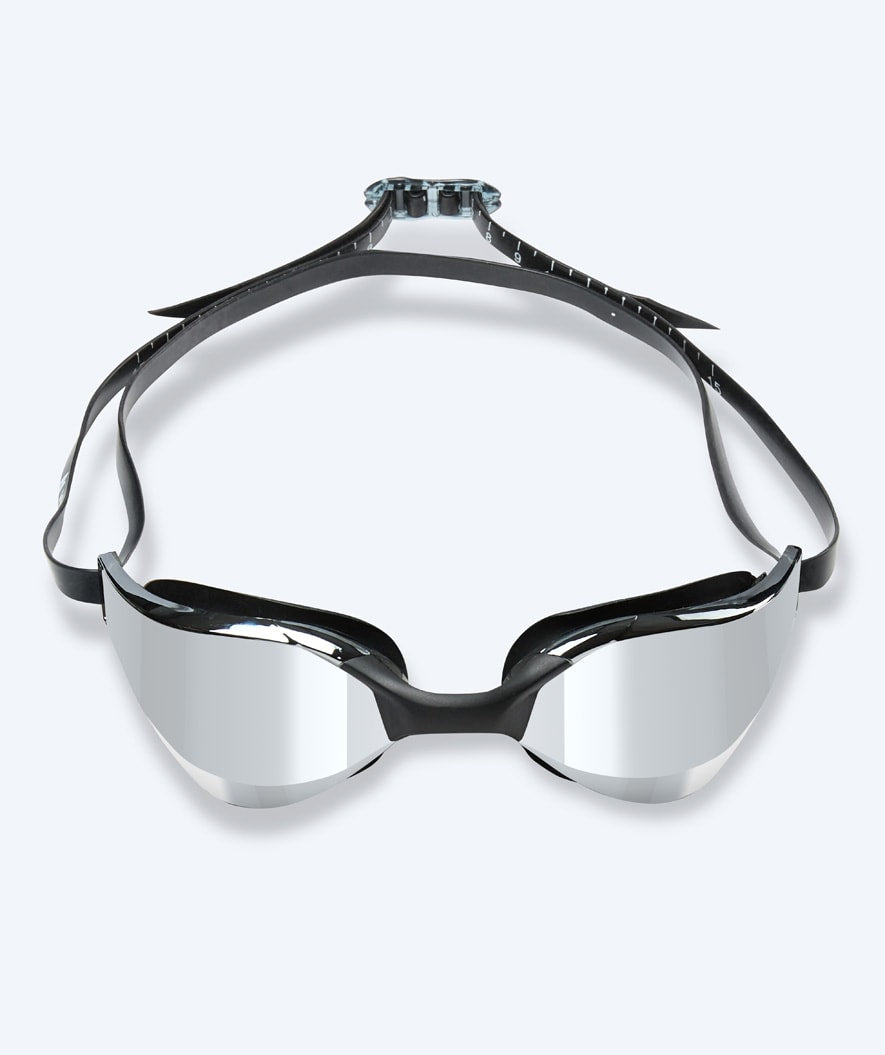 Watery swim goggles - Instinct Mirror - Black/silver