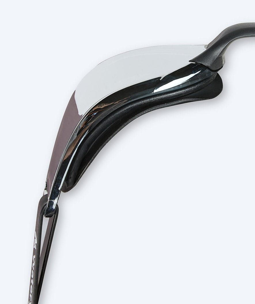 Watery swim goggles - Instinct Mirror - Black/silver