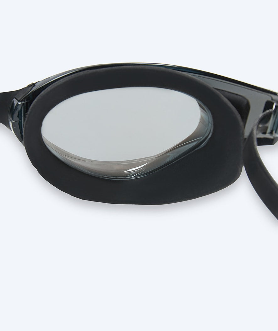 Watery swim goggles - Instinct Mirror - Black/silver