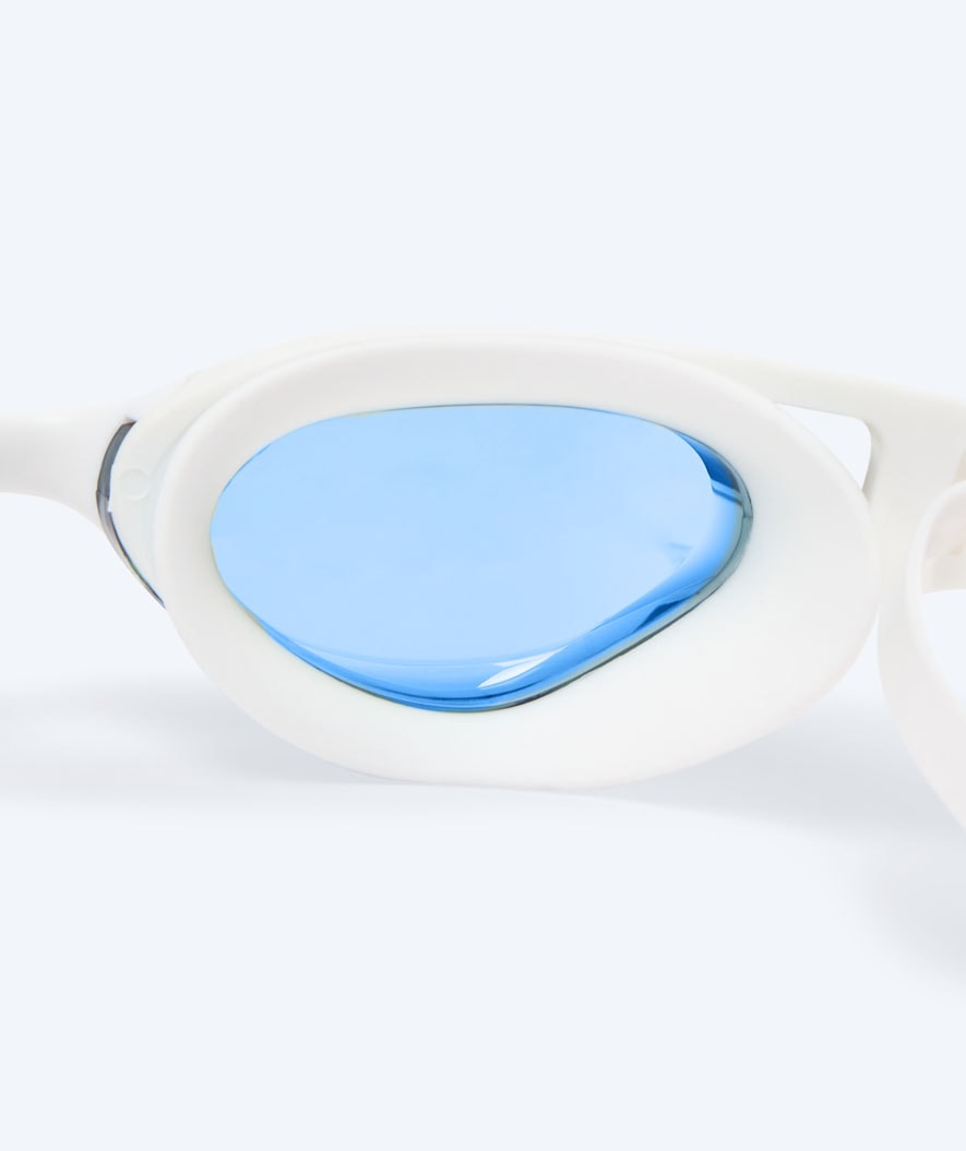 Watery swim goggles - Instinct Ultra Mirror - White/blue