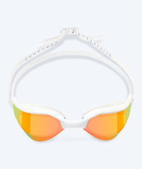 Watery swim goggles - Instinct Ultra Mirror - White/gold