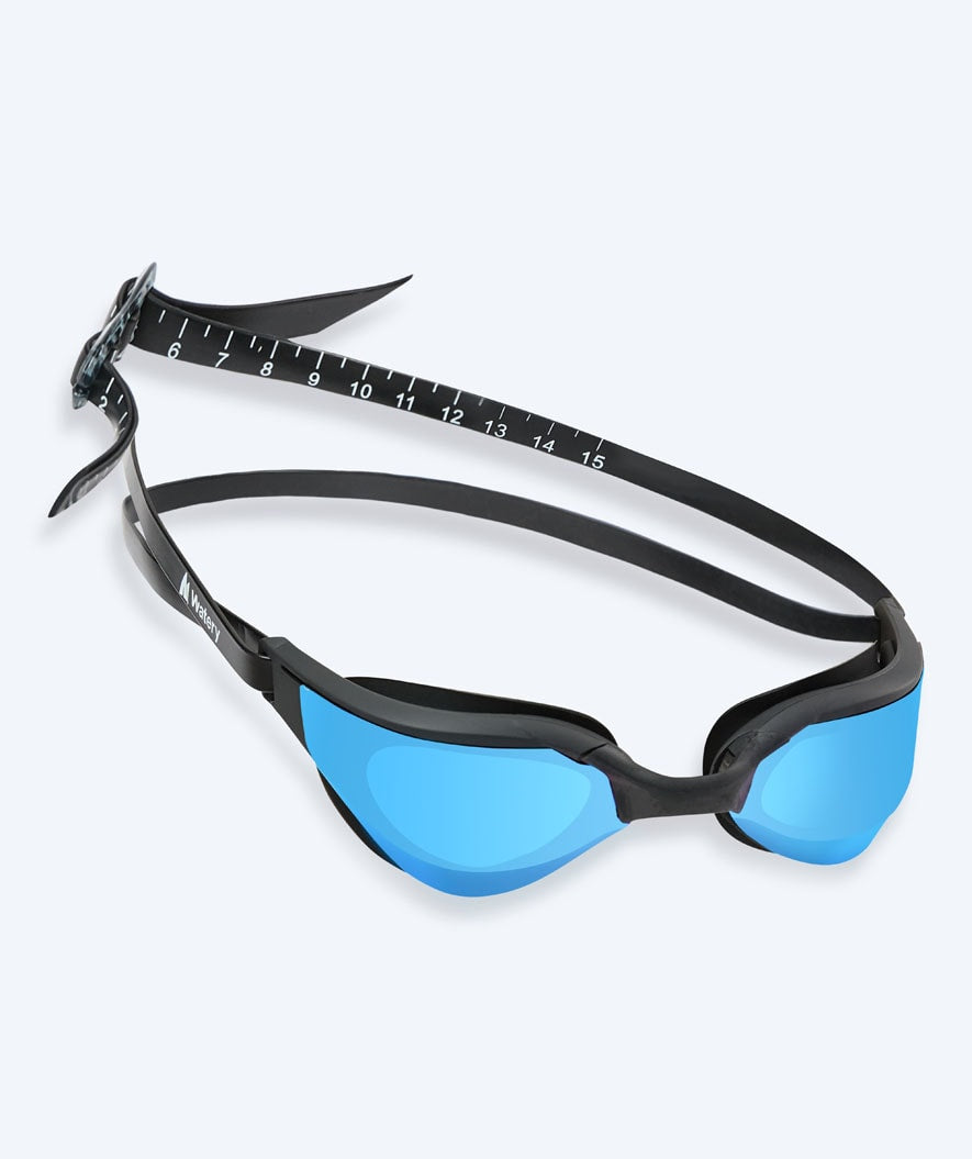 Watery swim goggles - Instinct Ultra Mirror - Black/blue