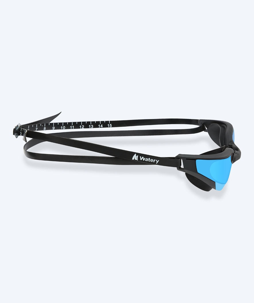 Watery swim goggles - Instinct Ultra Mirror - Black/blue