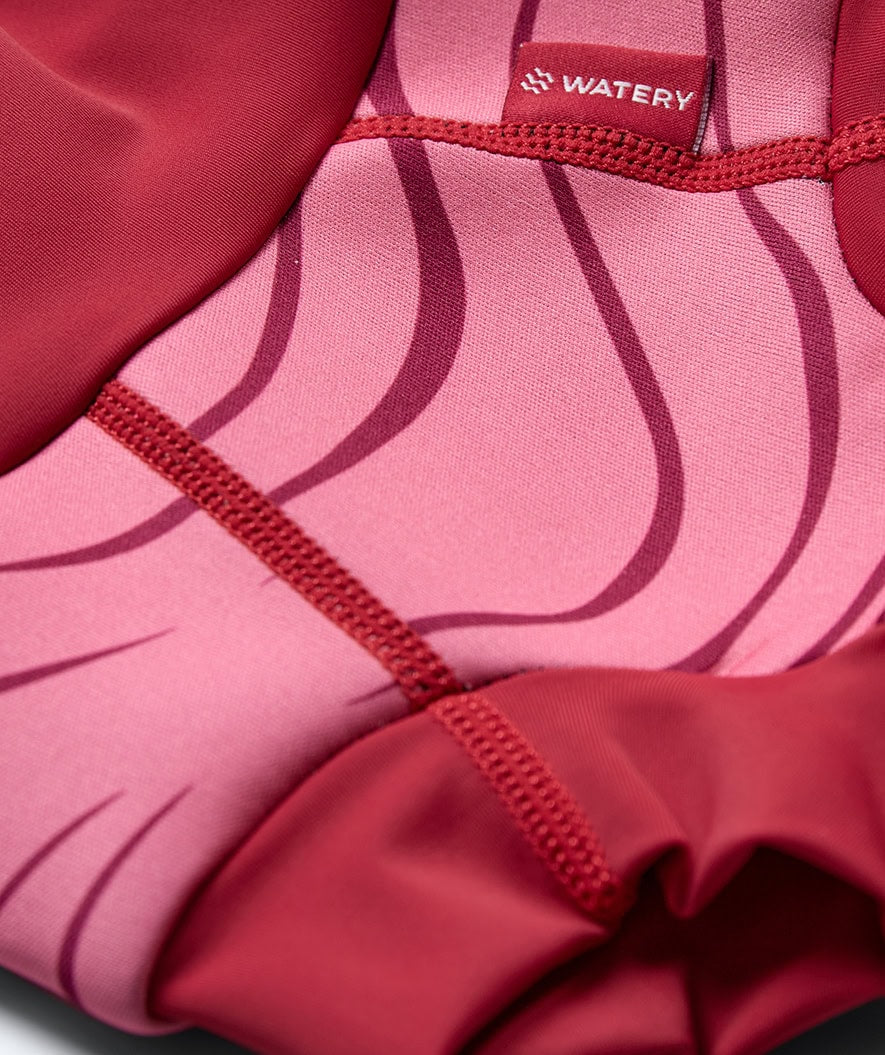 Watery swim nappies for kids - Neoprene Swim Nappy - Red