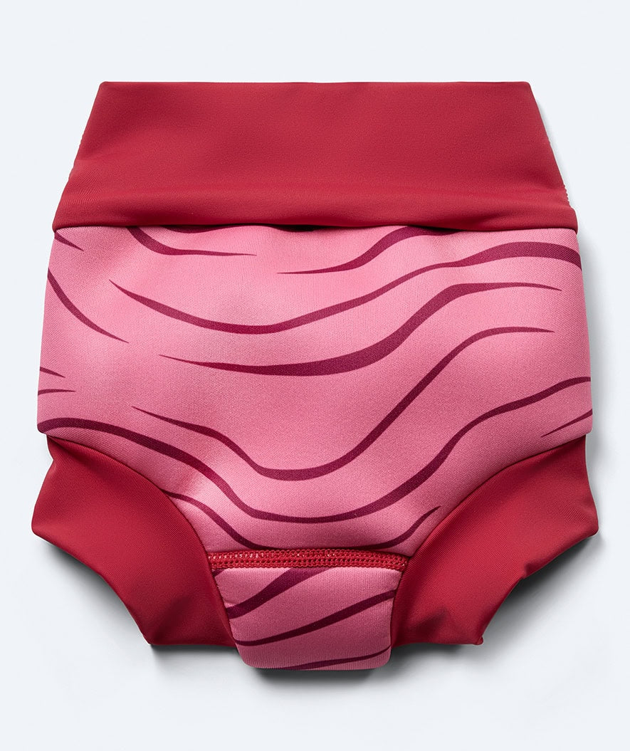 Watery swim nappies for kids - Neoprene Swim Nappy - Red