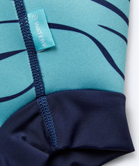 Watery swim nappies for kids - Neoprene Swim Nappy - Turquoise