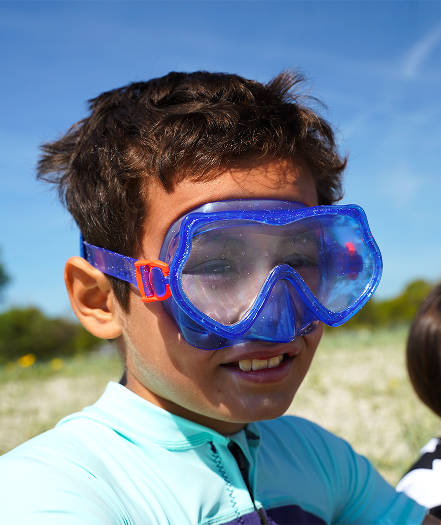 Watery diving mask for kids (4-10) - Winslet - Blue