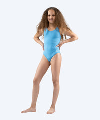 Watery swimsuit for girls - Eco Poolparty - Electric Blue